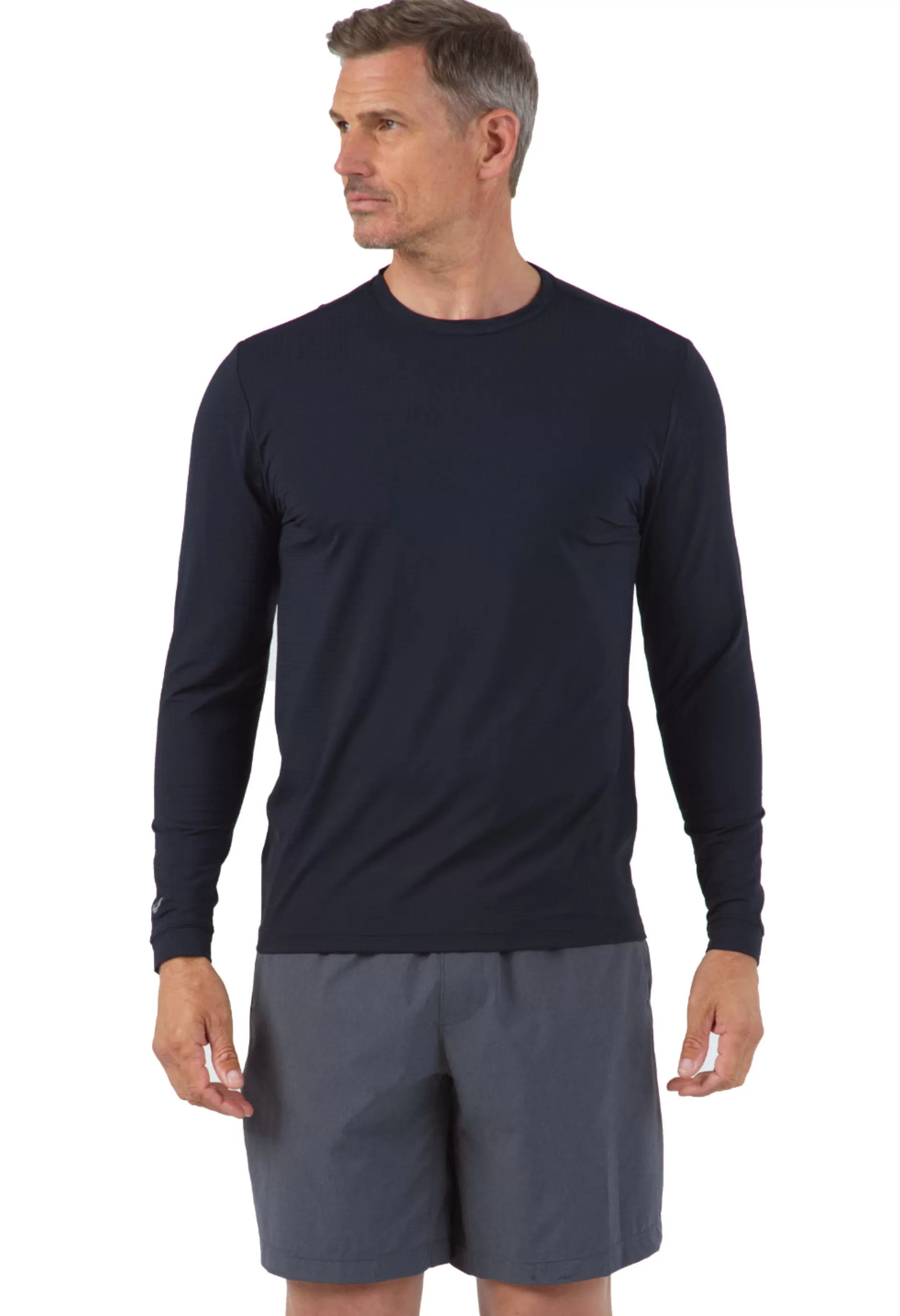 Long Sleeve Crewneck T-Shirt - 93199 (Modern Fit)^IBKUL Best Sale