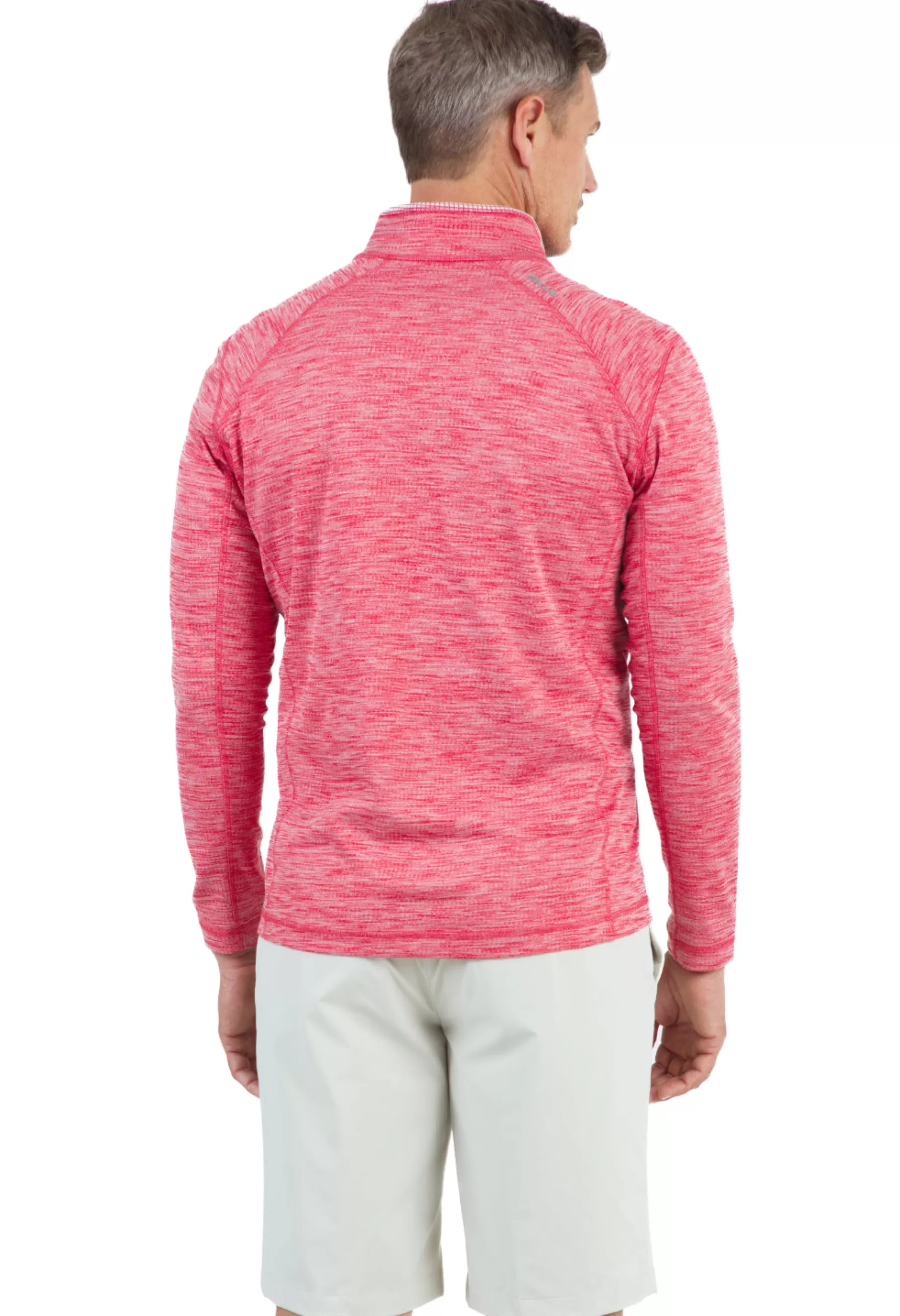 Space Dye Mini Grid Waffle Knit Pullover- 96000 (Modern Fit)^IBKUL Discount